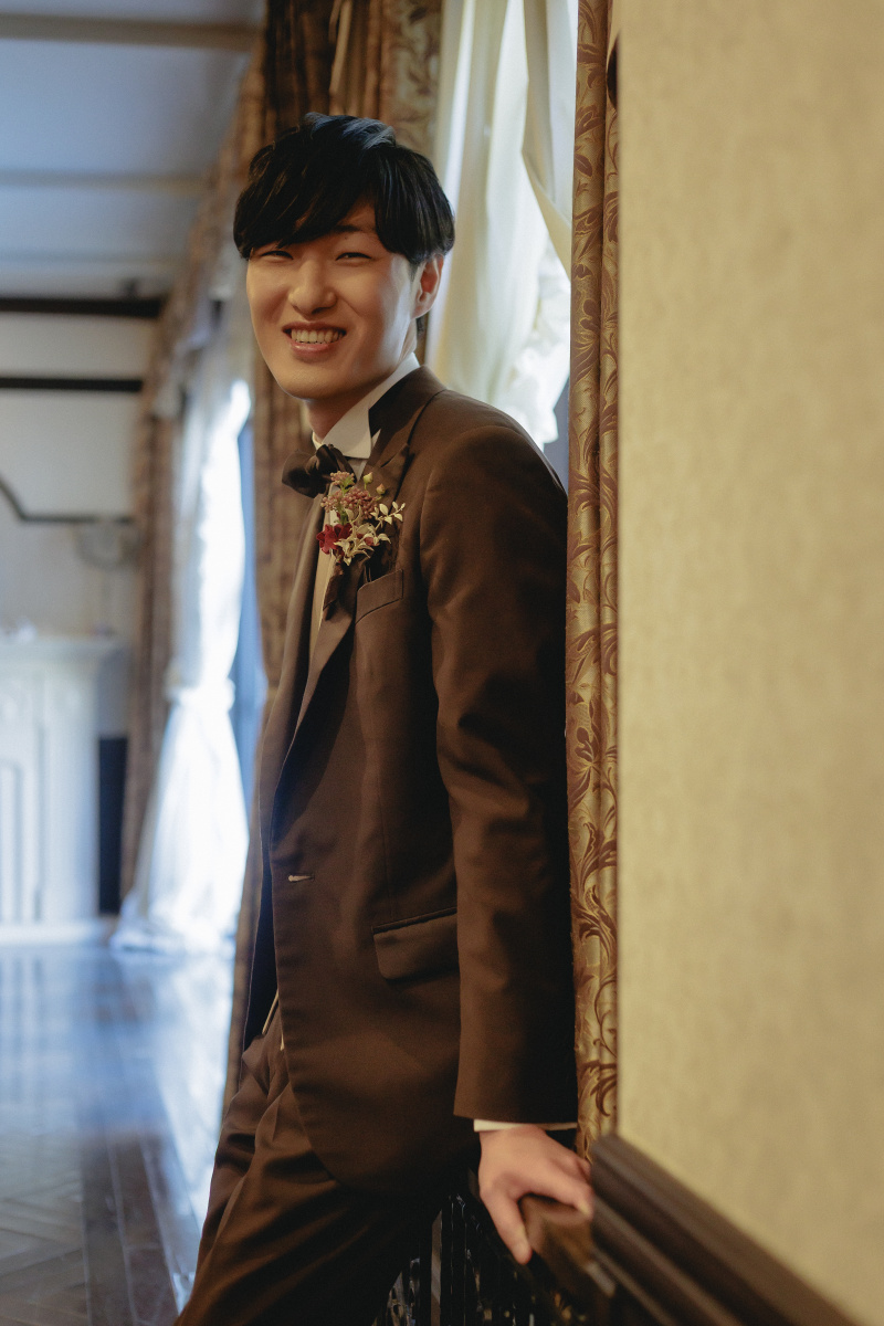 ご新郎様ソロカット