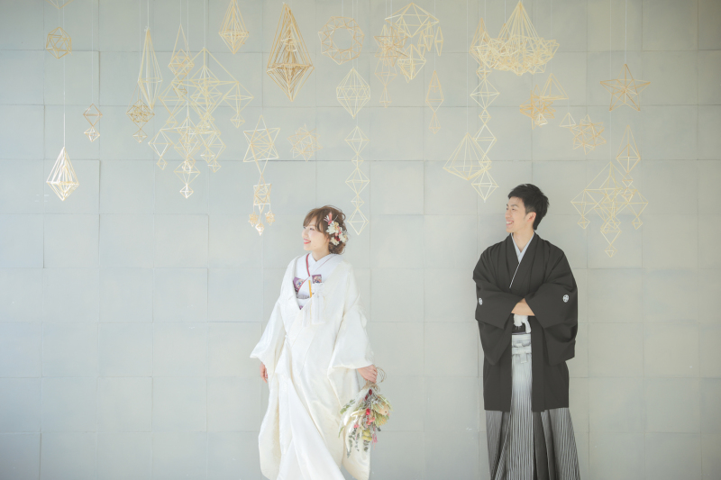 ヒンメリ背景にて♪