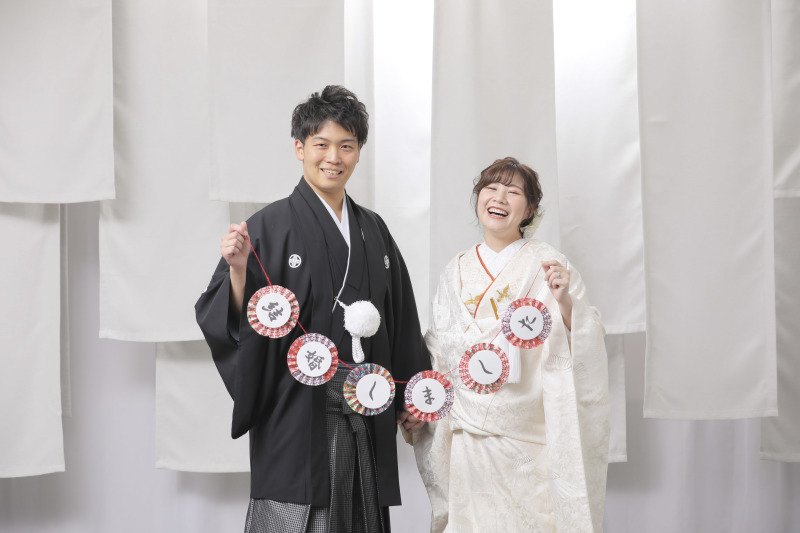 小物を使ってお二人らしさを存分に！