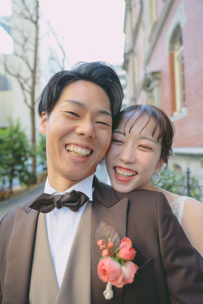 おふたりの笑顔に癒やされながら