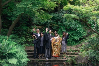 ご家族もぜひご一緒に！和装 池田山公園ロケーションのご紹介