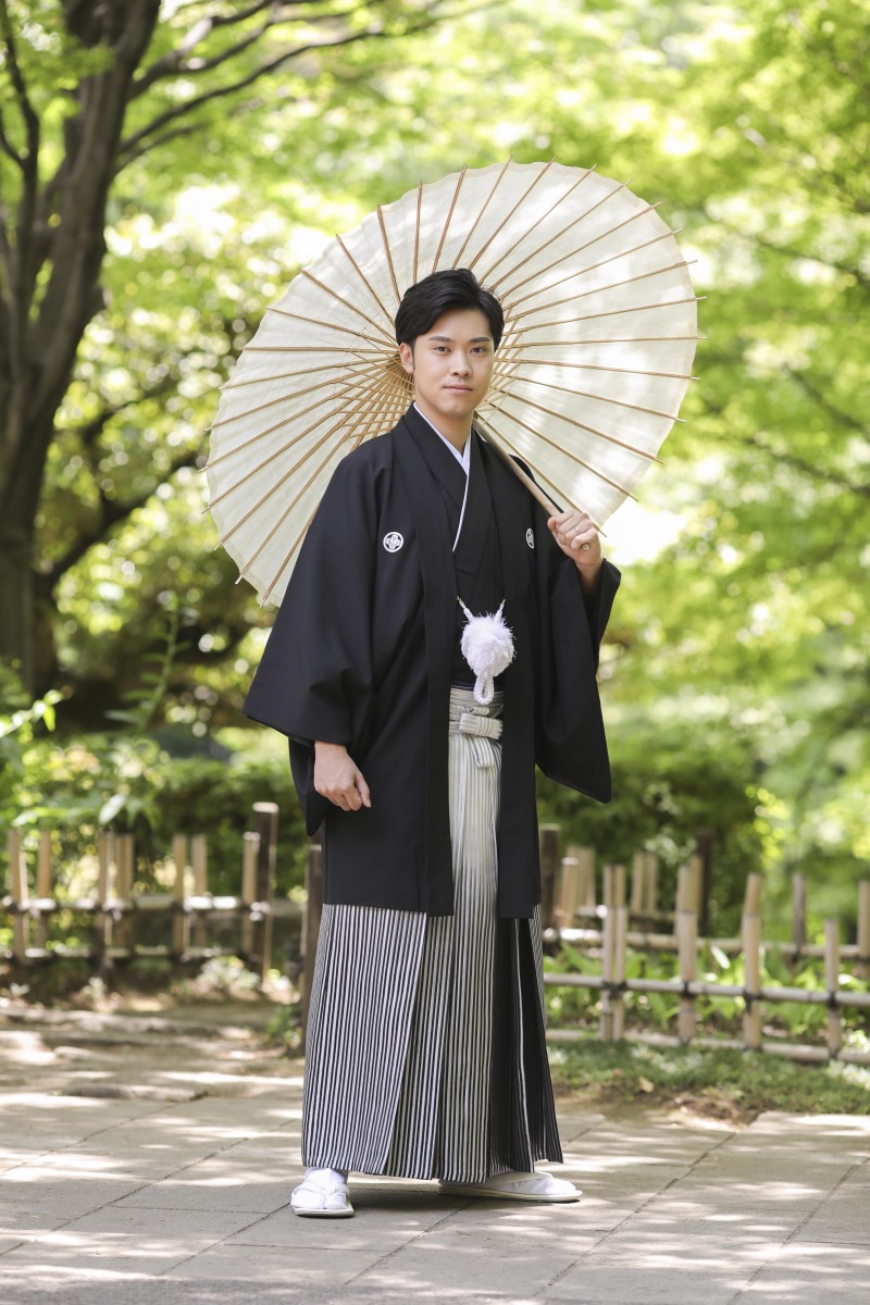 カッコいい、ご新郎様のソロ写真!