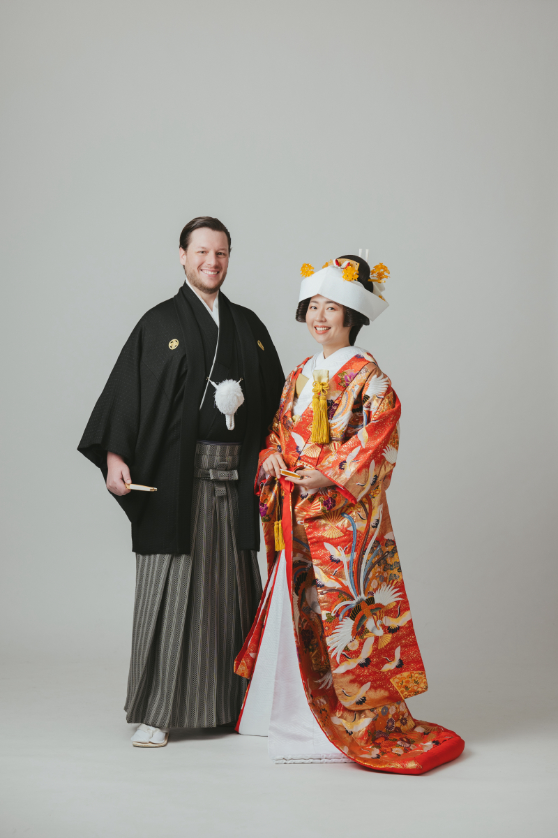 日本髪+カツラで残す伝統的な婚礼フォト　1