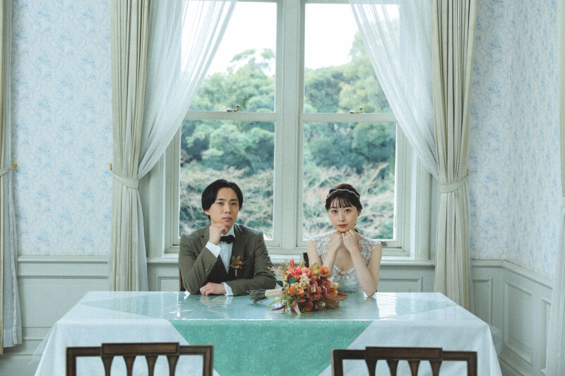 椅子に座ってもらって