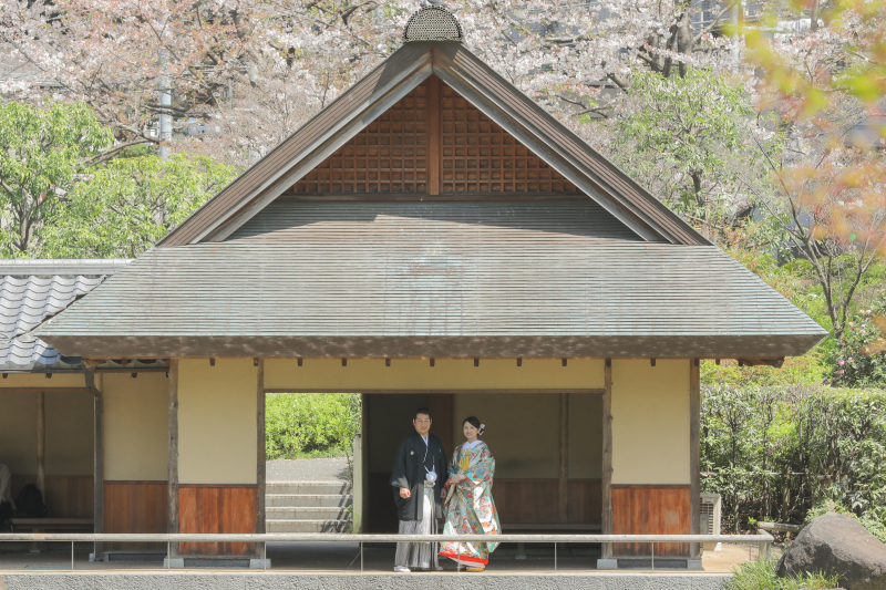 和装にぴったりのロケーション