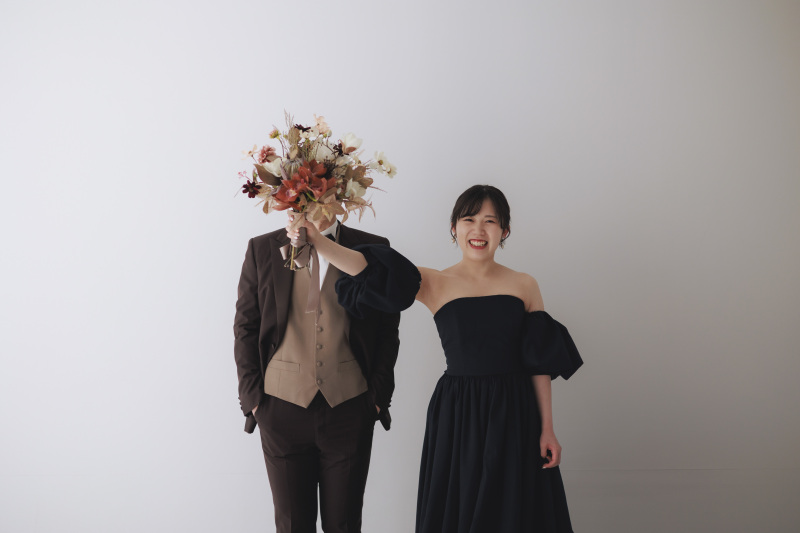 お茶目なカットも