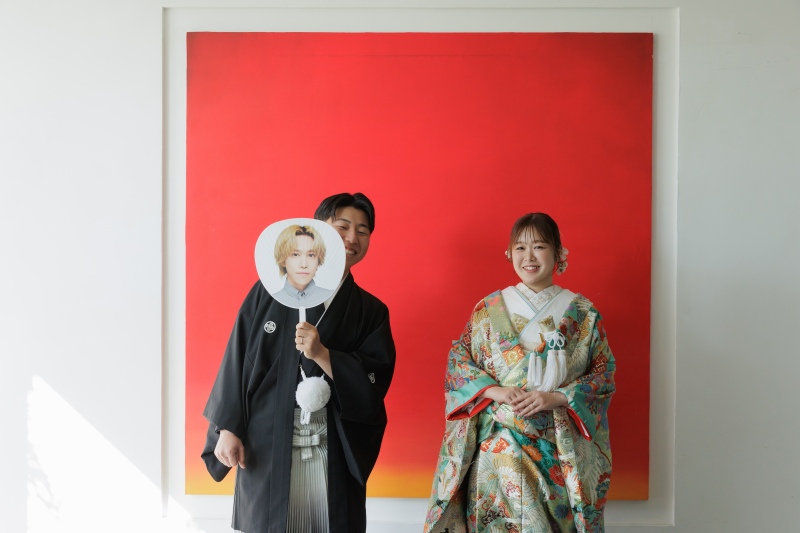 好きな推しと一緒に撮影＾＾