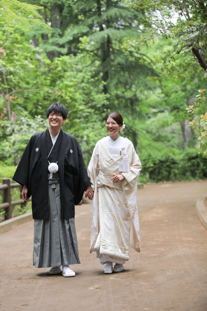 お散歩をしながら