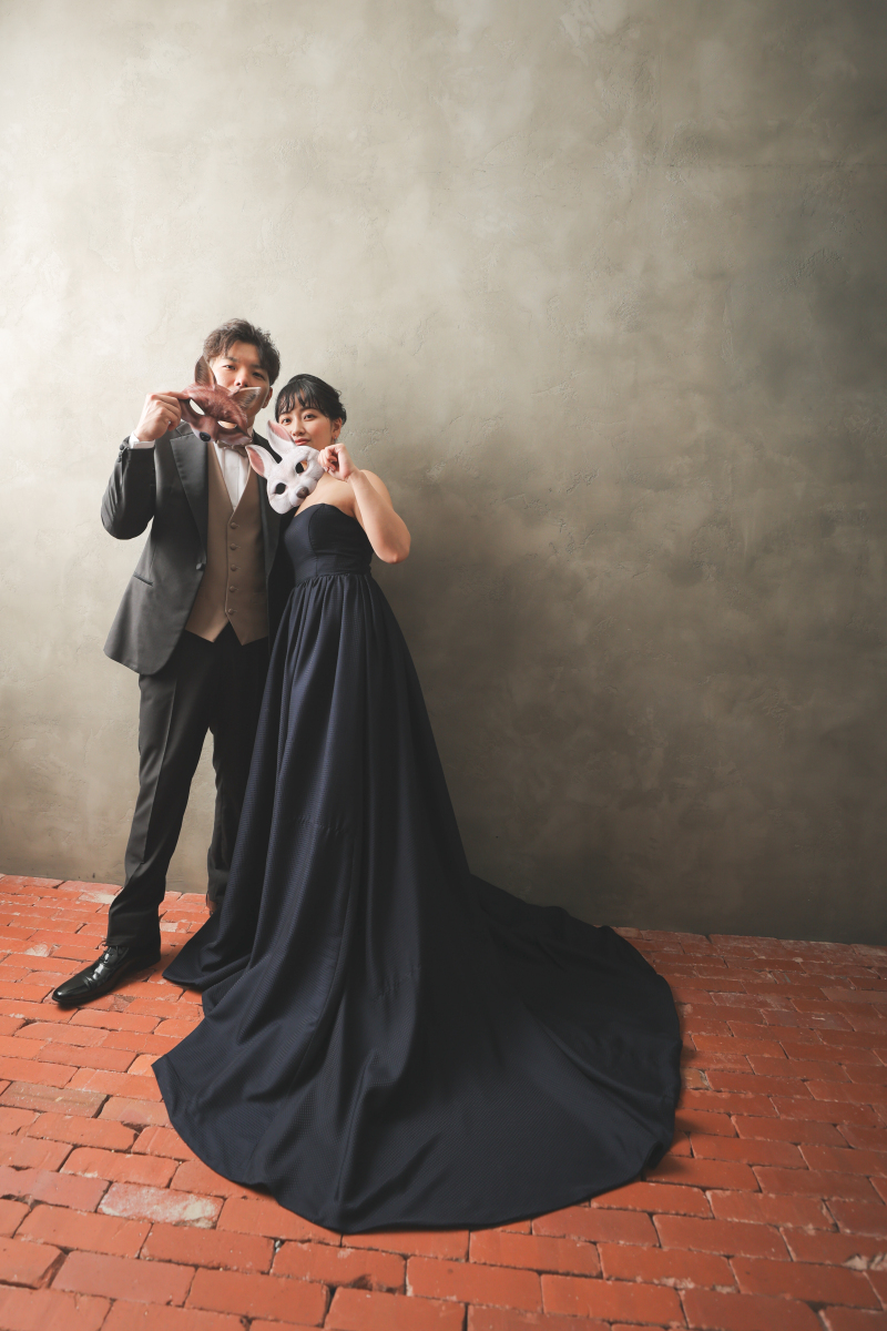 和装とはイメージ変えて。