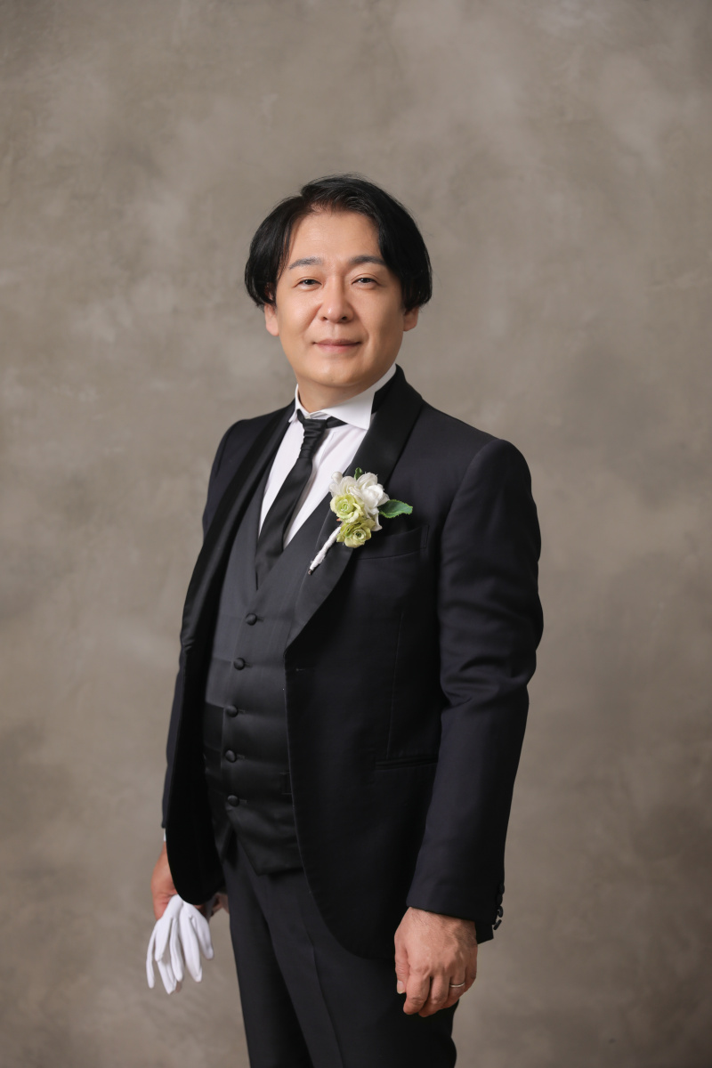 ご新郎様のソロショット