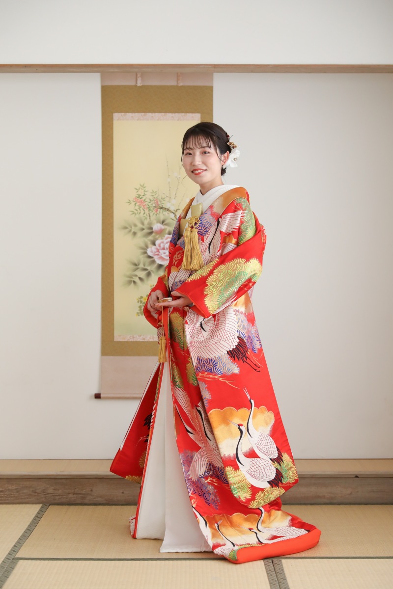 ご新婦様のソロカット。