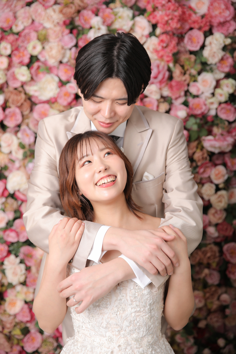 ピンクのお花の背景で
