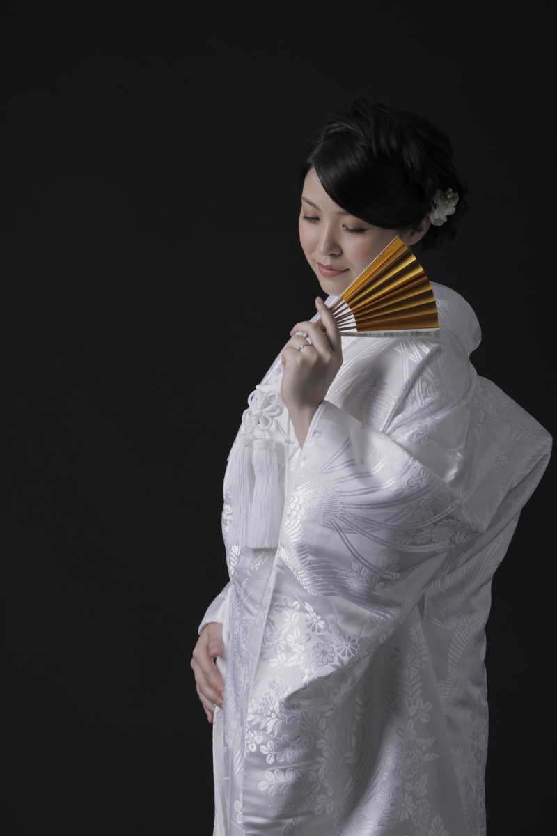 綿帽子をはずして