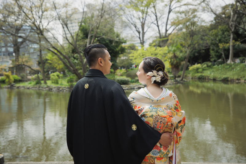 有栖川宮記念公園で緑と幸せ溢れるお写真を! 6