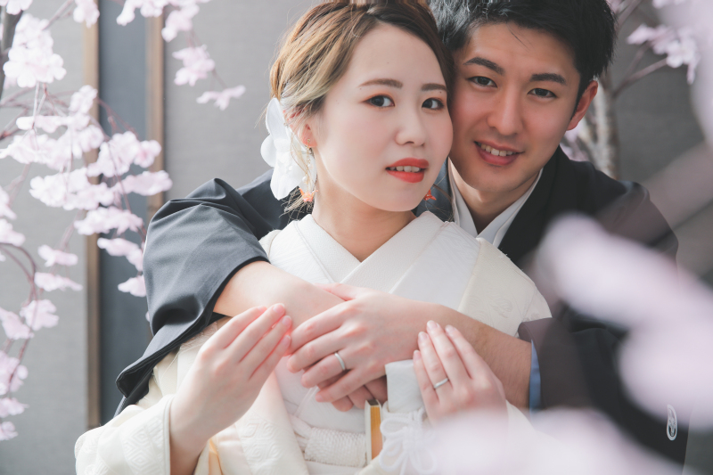 桜で春らしさをプラス