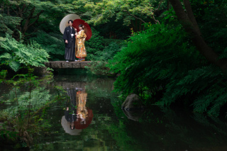 スタジオ マタニティウェディングフォト 画像