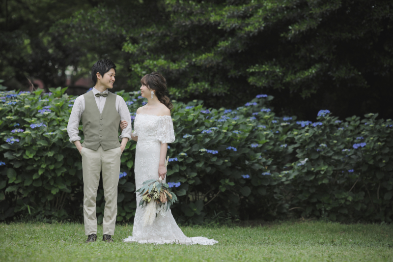 公園撮影にぴったりのコーディネート