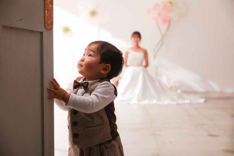 不意打ちのお写真も