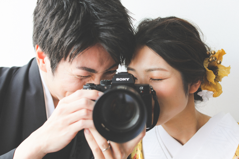 新郎様のカメラ！