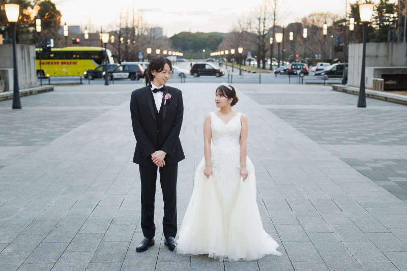 それぞれの立ち方で