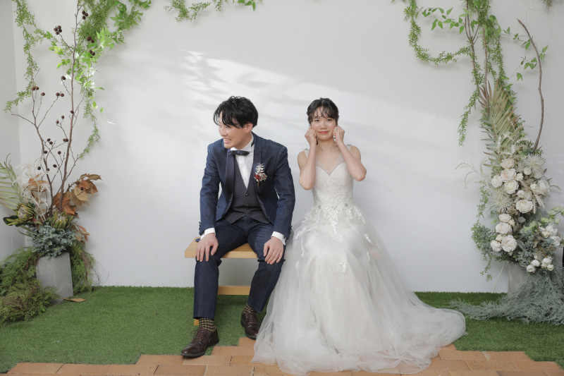 おちゃめなご新婦様