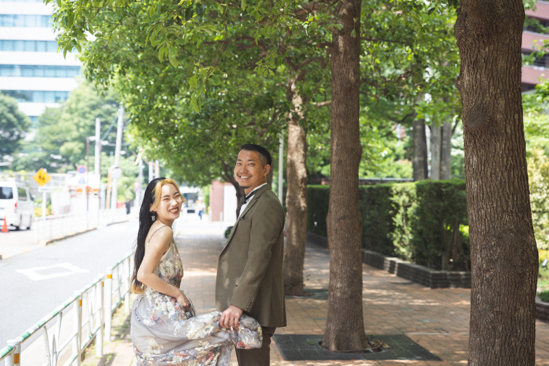 店舗周りの渋谷を歩きながら