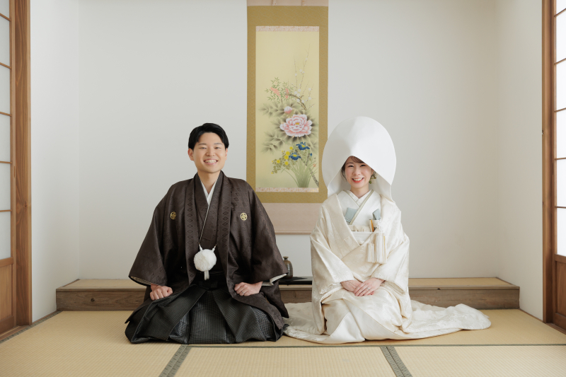 追加でご新婦様は綿帽子ショット！