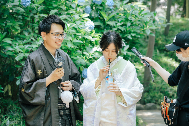 大事な水分補給！