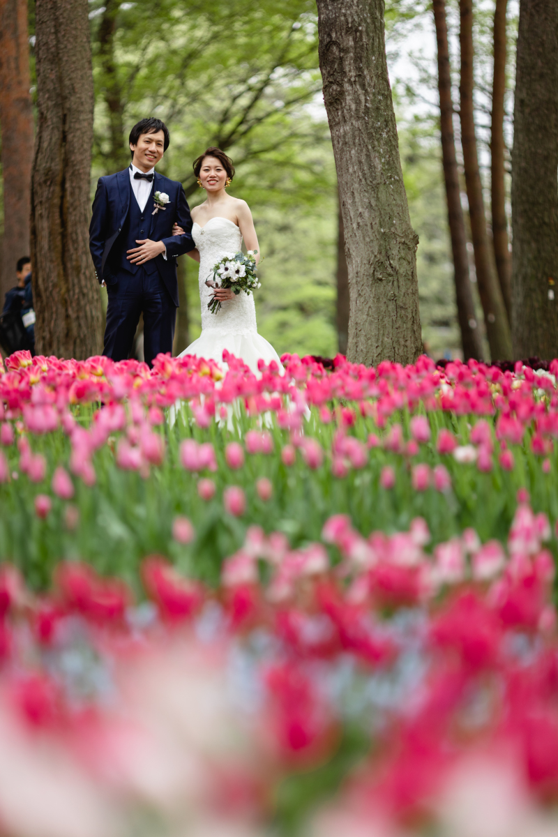 園内にはたくさんの花々が！