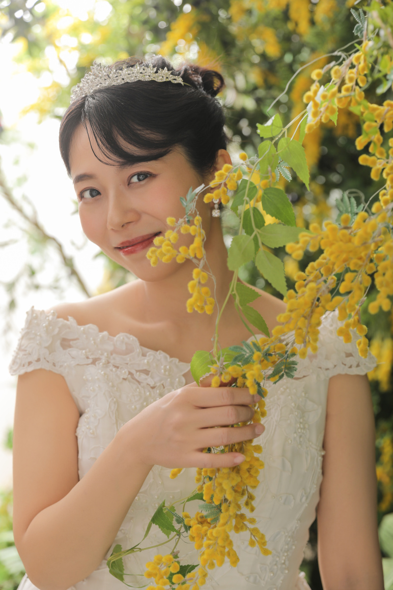 ご新婦様のソロショット