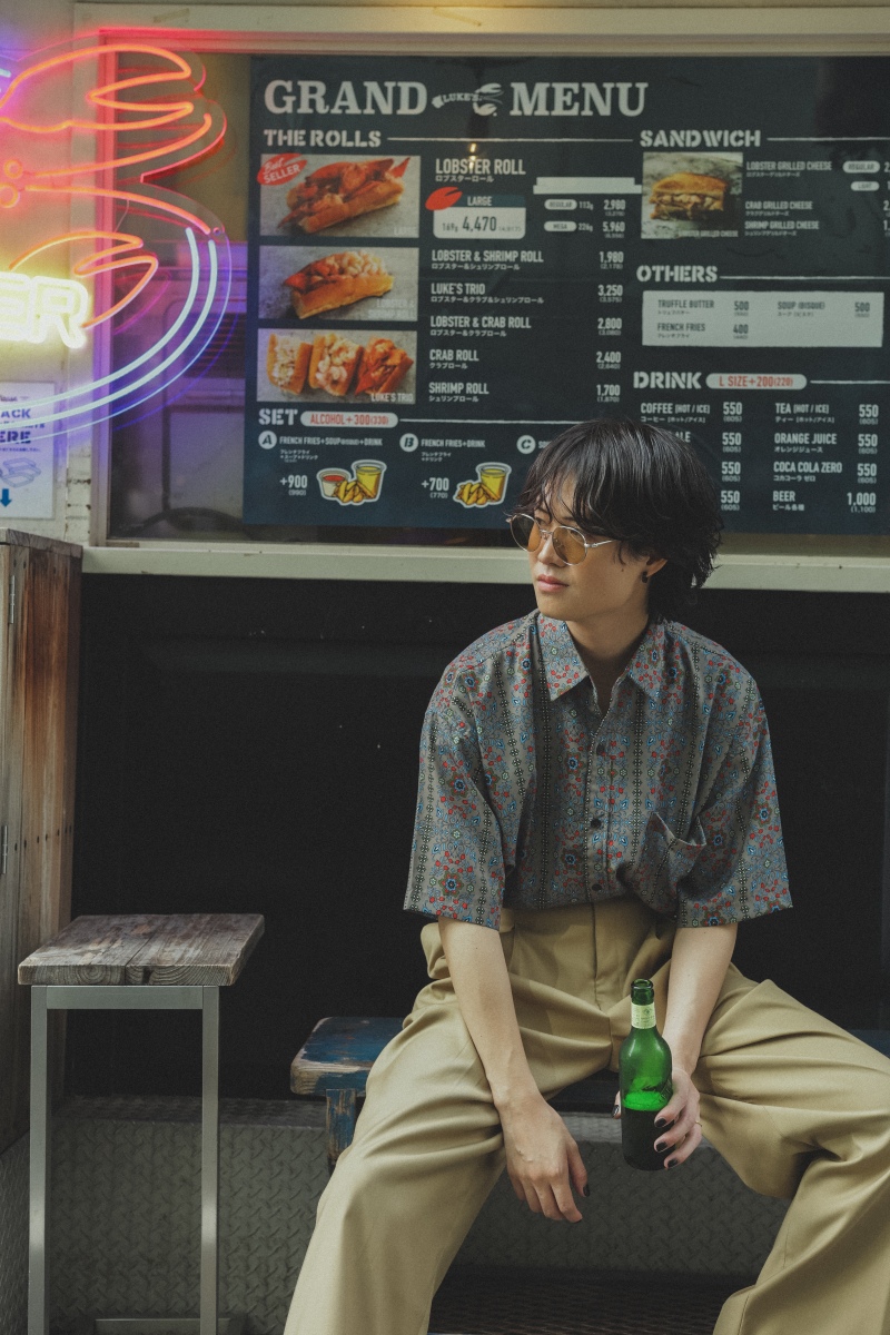 エッジのきいたご新郎のソロショット