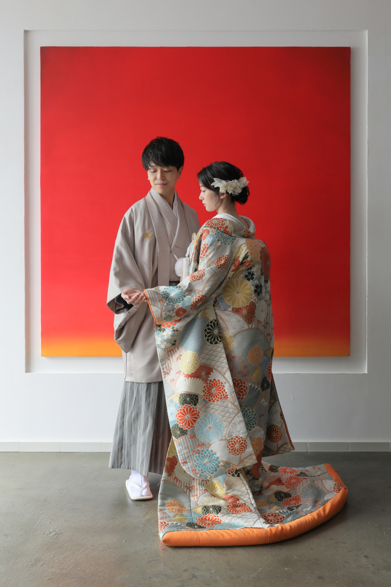 後ろ姿のショット