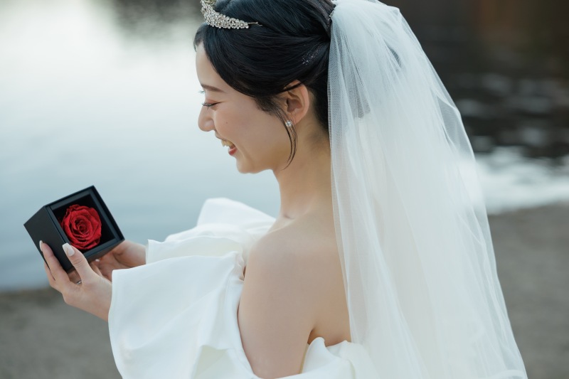 ご新郎様からのプレゼント