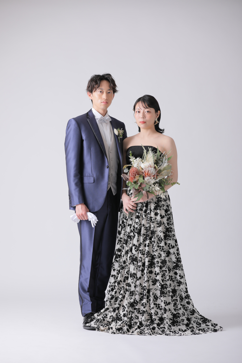 フォーマルな立ち姿