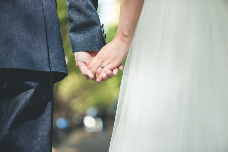 手元ショットも！