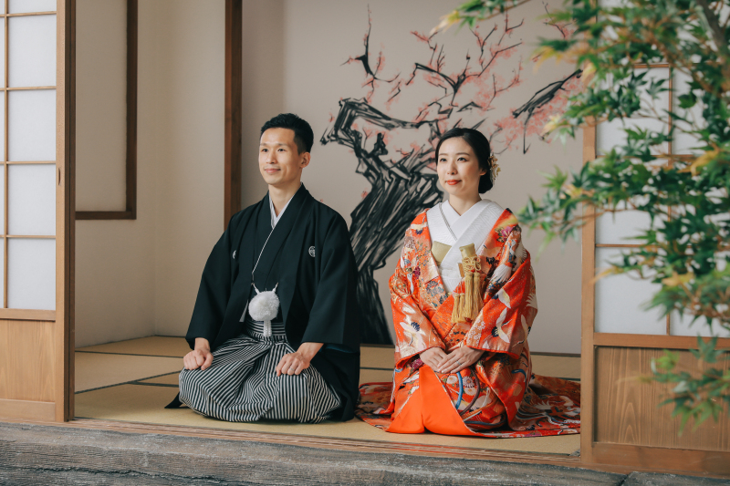 ラストは正座のショット