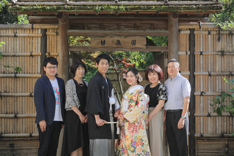 ご家族様との記念写真