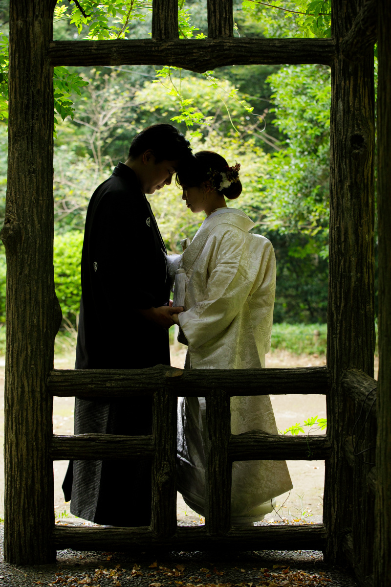 額縁シルエットな