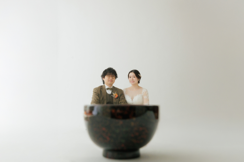 お椀に入っちゃいました！！