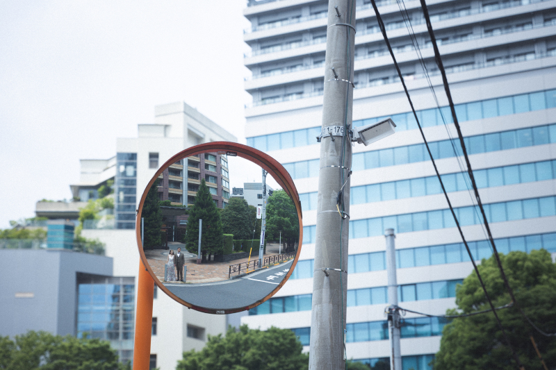 都会の一角でも