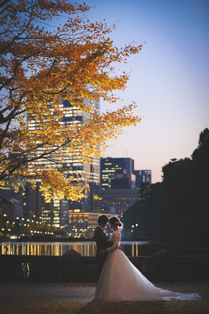 STUDIO AQUA 表参道渋谷店（スタジオAQUA）_夜景で撮影できる