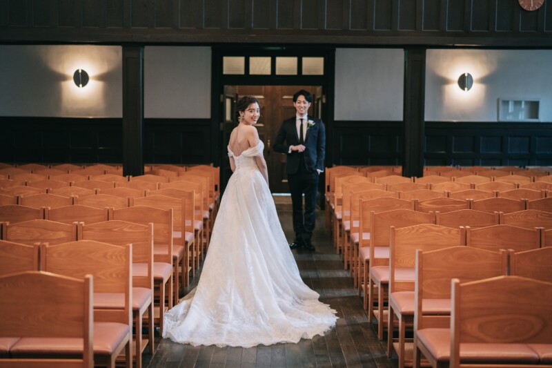 STUDIO AQUA 表参道渋谷店（スタジオAQUA）_チャペルで撮影できる