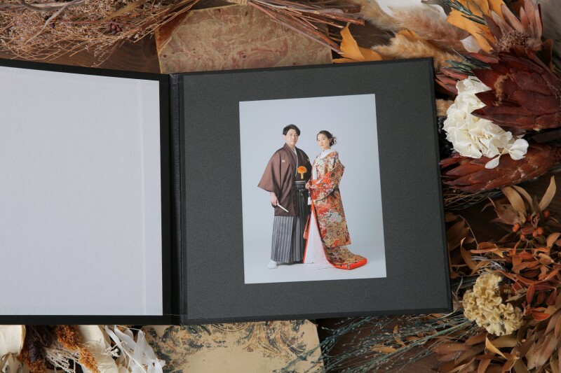 大切な1枚は台紙でお渡し