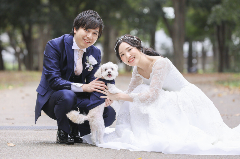 STUDIO AQUA 表参道渋谷店（スタジオAQUA）_ペットと一緒に撮影できる