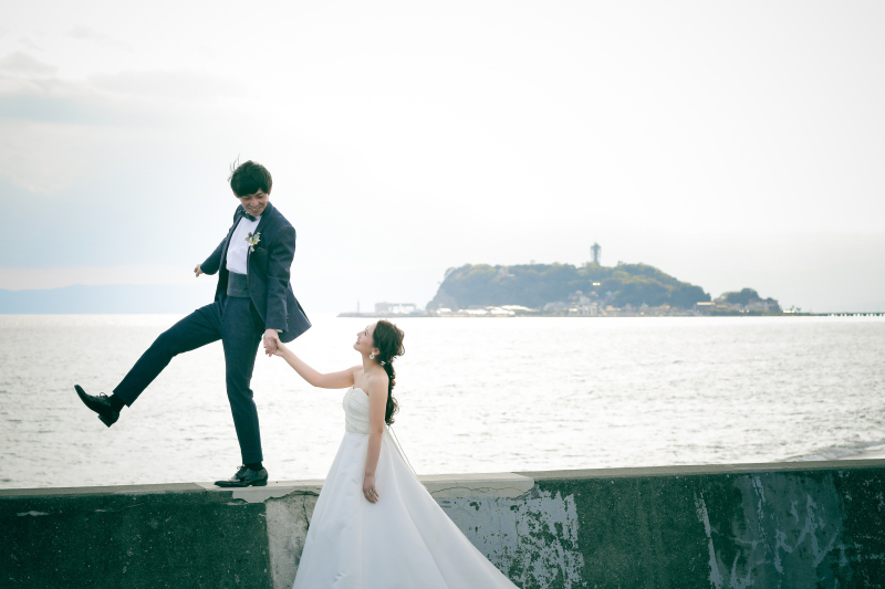 湘南の海で、ちょっと青春を思い出す撮影を☆