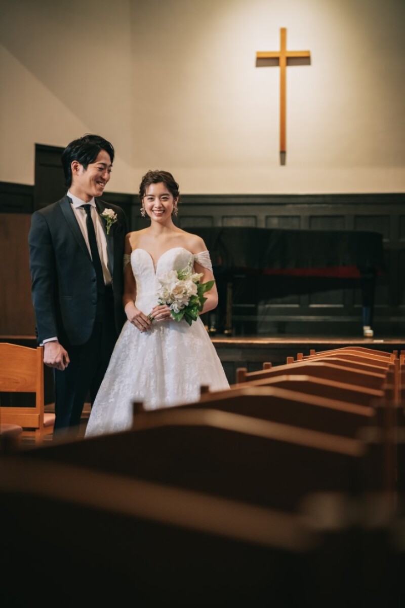 STUDIO AQUA 表参道渋谷店（スタジオAQUA）_チャペルで撮影できる