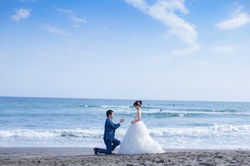 STUDIO AQUA 表参道渋谷店（スタジオAQUA）_海で撮影できる