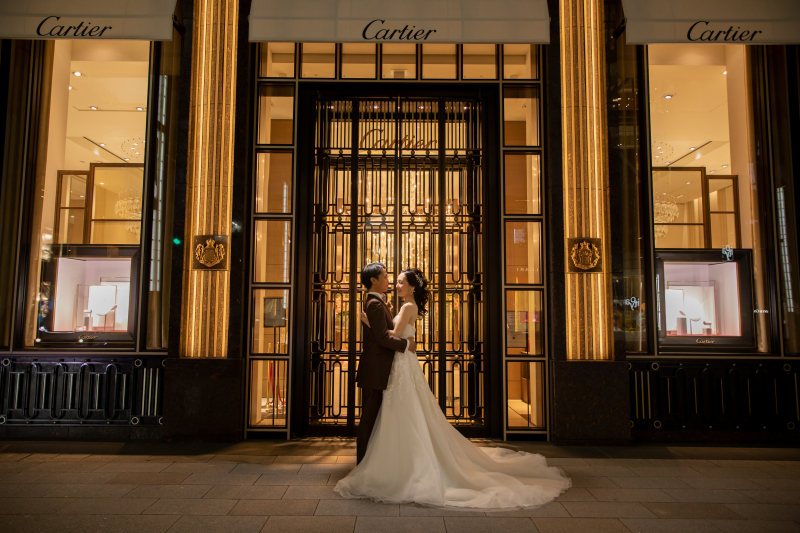 STUDIO AQUA 表参道渋谷店（スタジオAQUA）_夜景で撮影できる