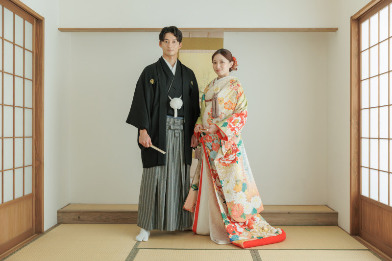 和装との組み合わせもOK！