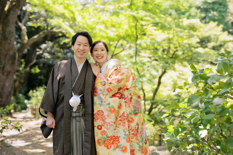 STUDIO AQUA 表参道渋谷店（スタジオAQUA）_庭園で撮影できる